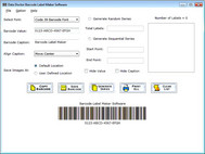 Create Barcode Label screenshot